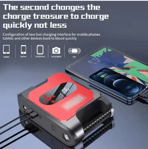Car Air Pump Power Bank