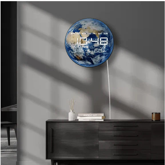 Jiugong - LED Planet Electronic Clock