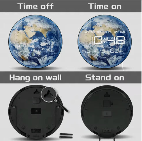 Jiugong - LED Planet Electronic Clock